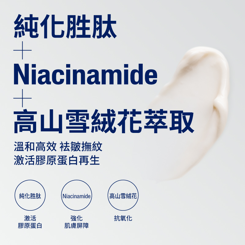 賦活胜肽塑顏日霜 SPF30 
                    Ingredients